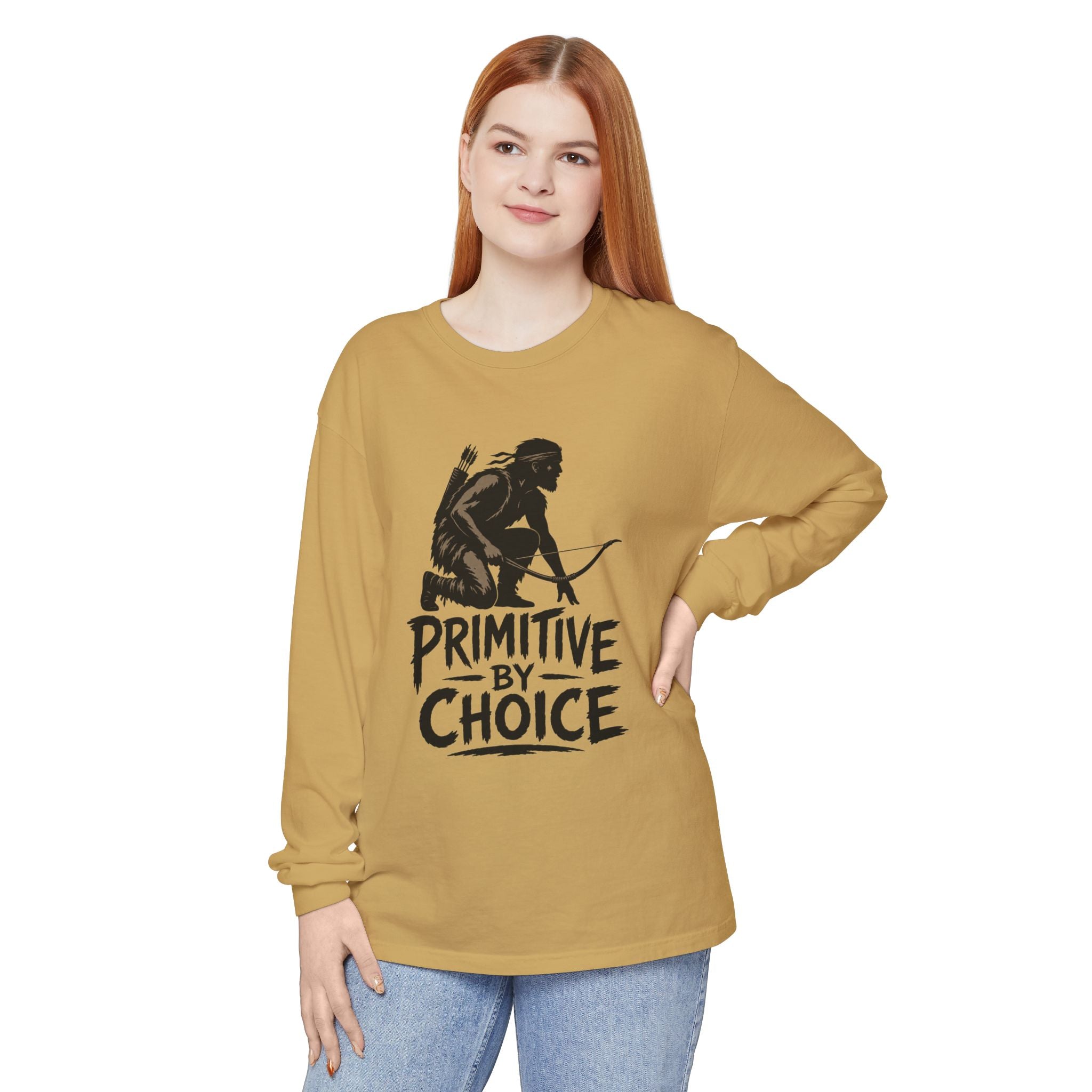 Comfort Colors Primitive by Choice Long Sleeve Tee