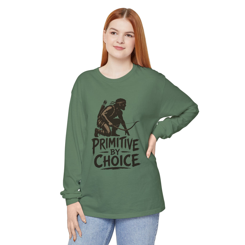 Comfort Colors Primitive by Choice Long Sleeve Tee