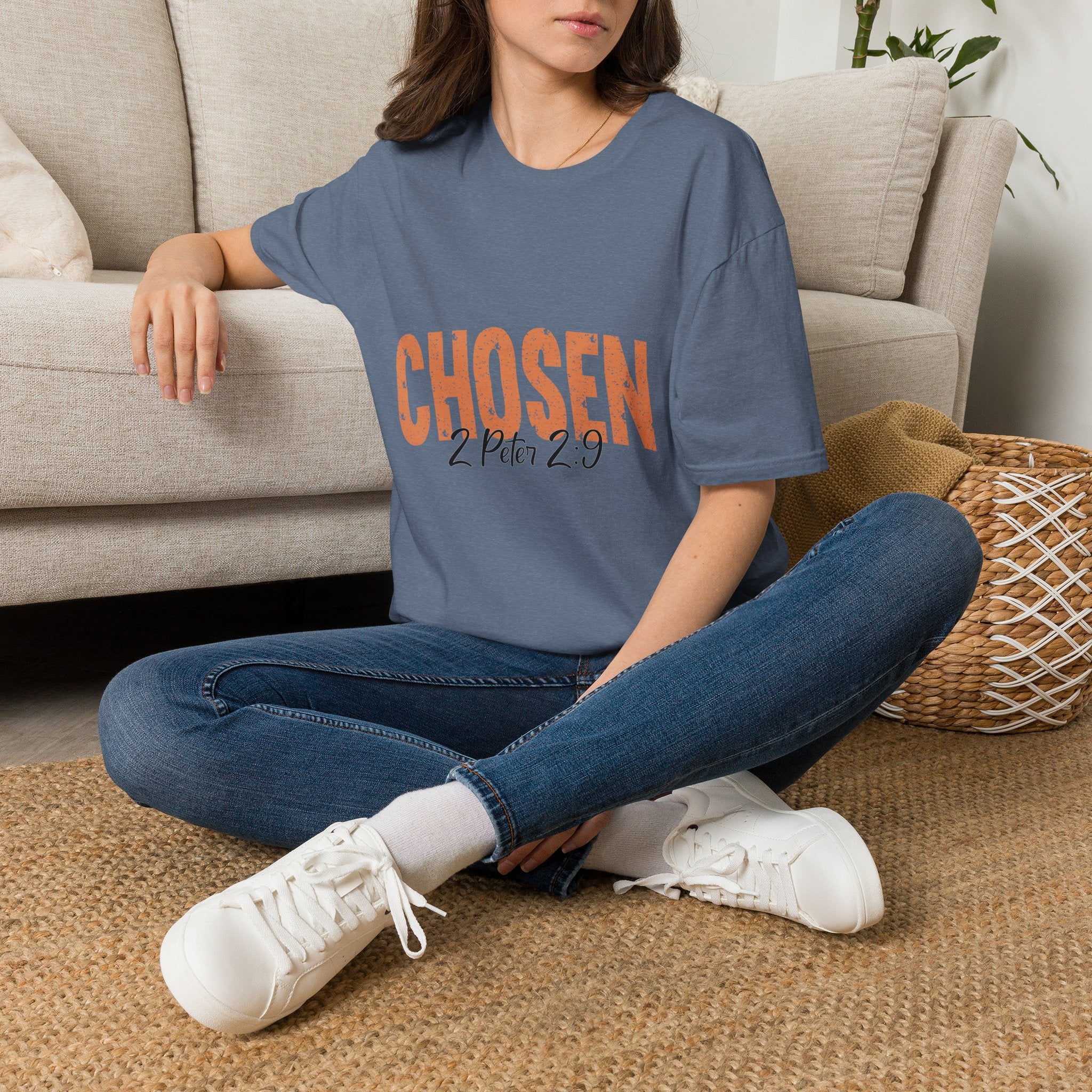 "CHOSEN" Bible Verse T‑Shirt (2 Peter 2:9) Inspirational Christian Tee