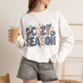 Cozy Season Sweatshirt — Winter Snowman Crewneck