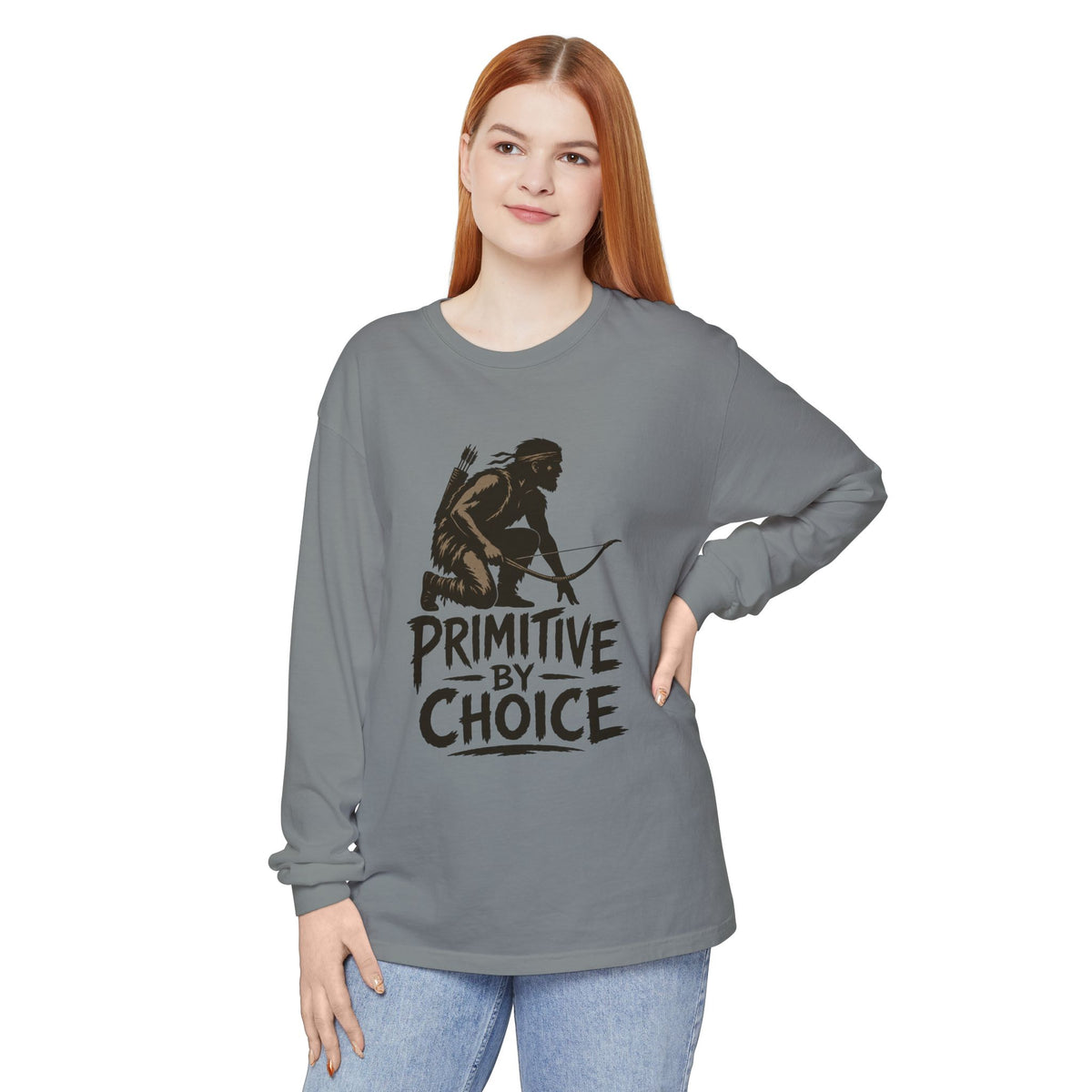 Comfort Colors Primitive by Choice Long Sleeve Tee