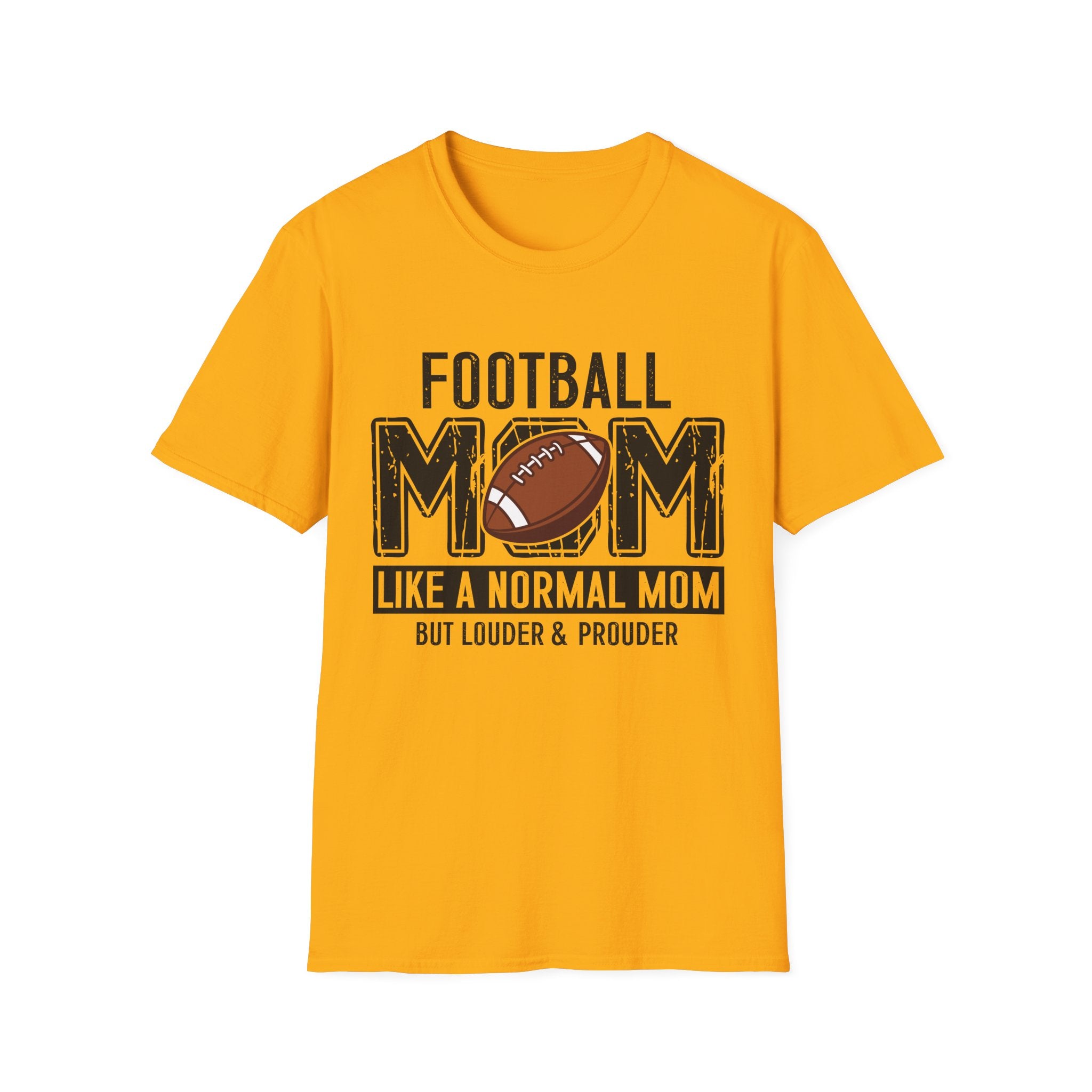 Football Mom T-Shirt — "Football Mom" Vintage Graphic Tee