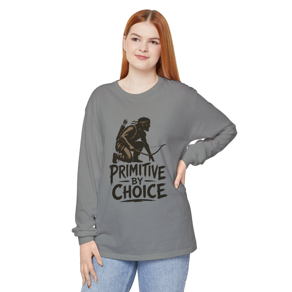 Comfort Colors Primitive by Choice Long Sleeve Tee