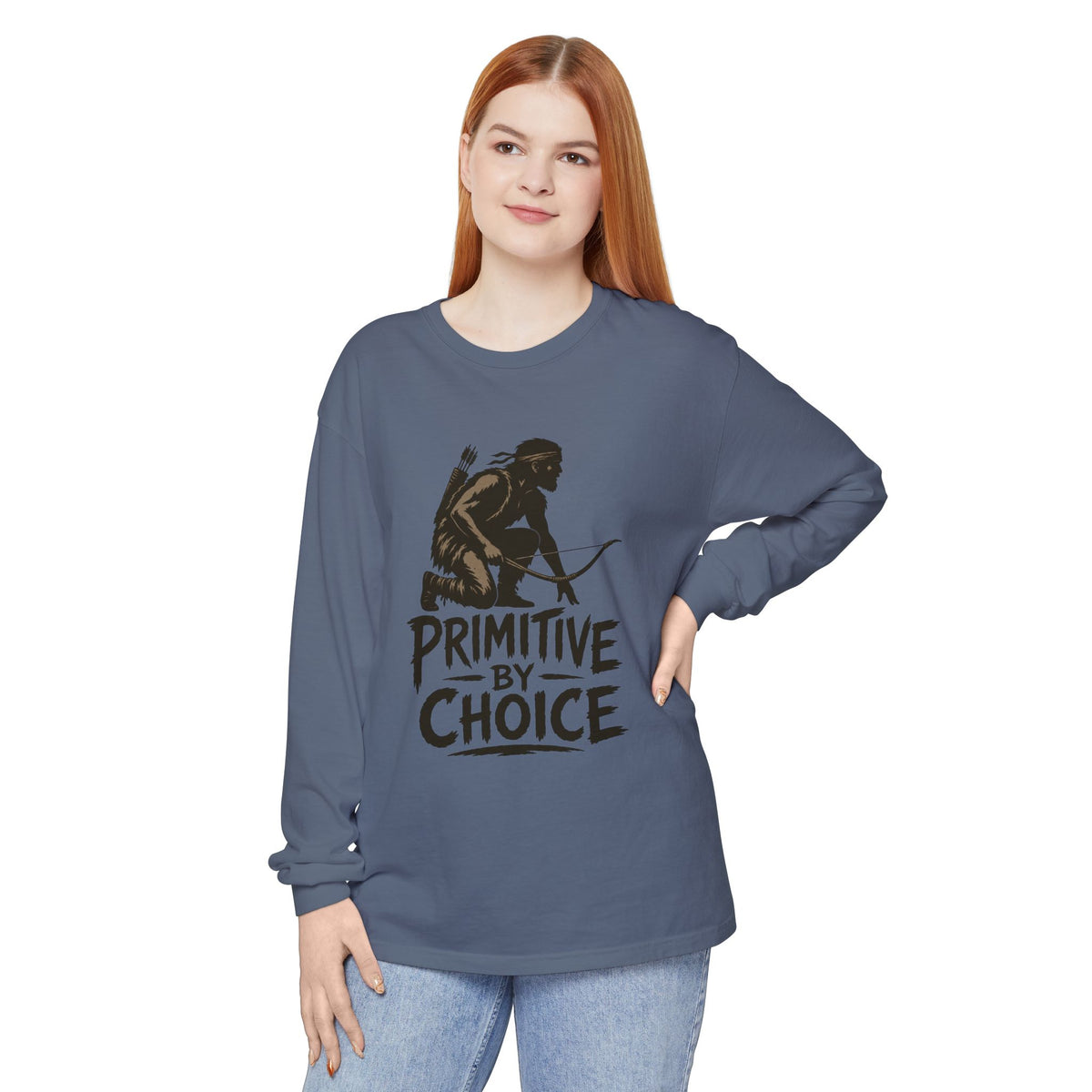 Comfort Colors Primitive by Choice Long Sleeve Tee
