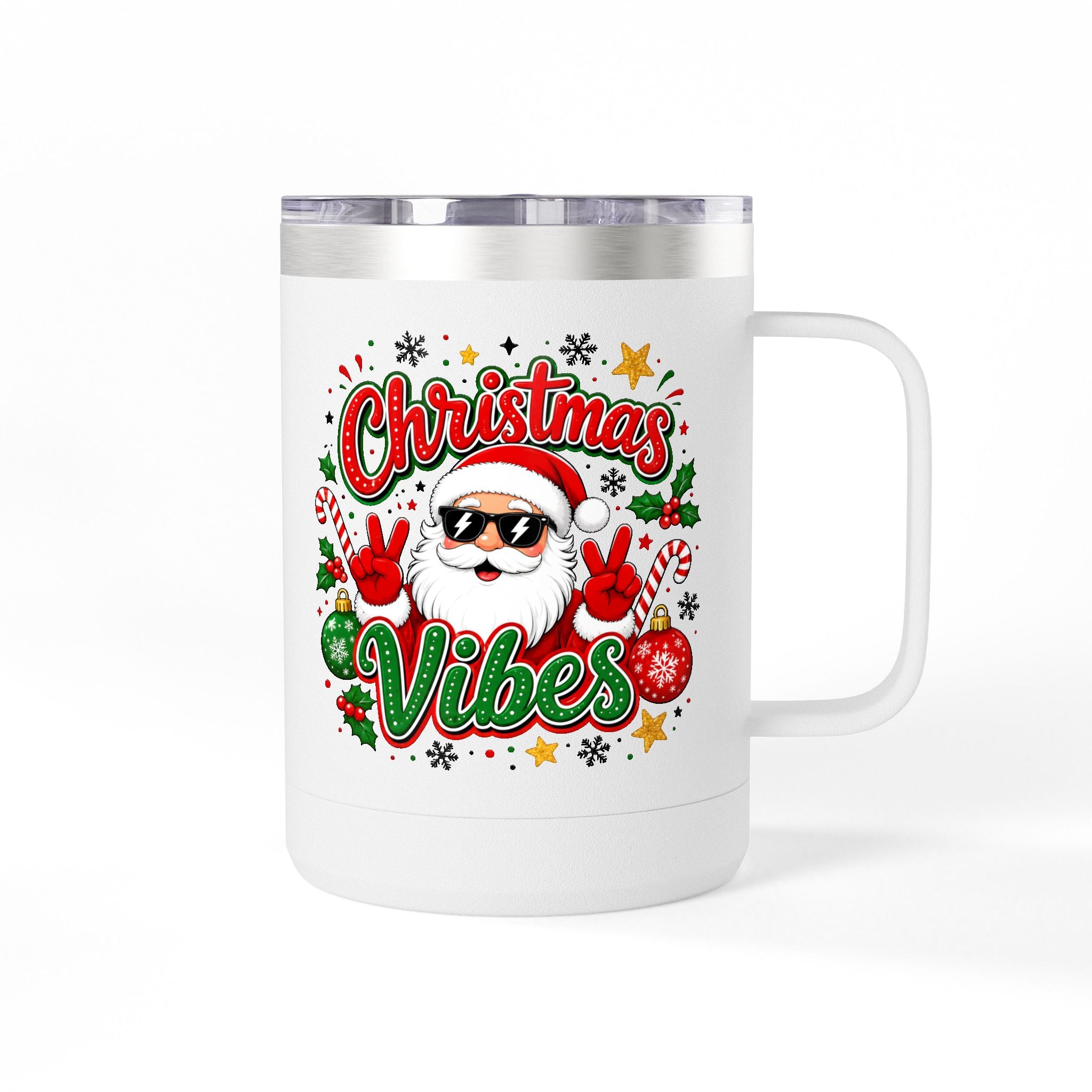 Christmas Vibes 15oz Tumbler Mug