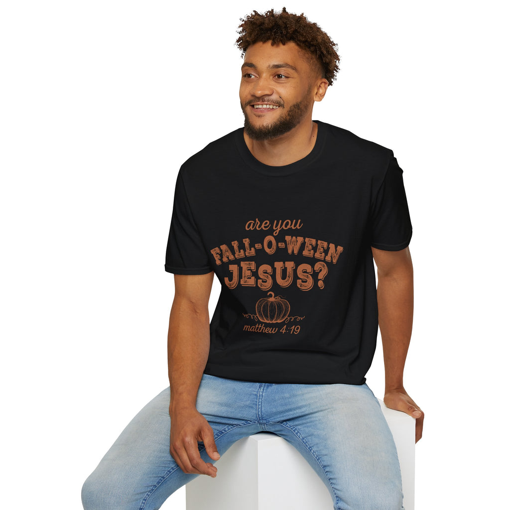 Fall-O-Ween Jesus T-Shirt – Are You Fall-O-Ween Jesus? Christian Pumpkin Tee