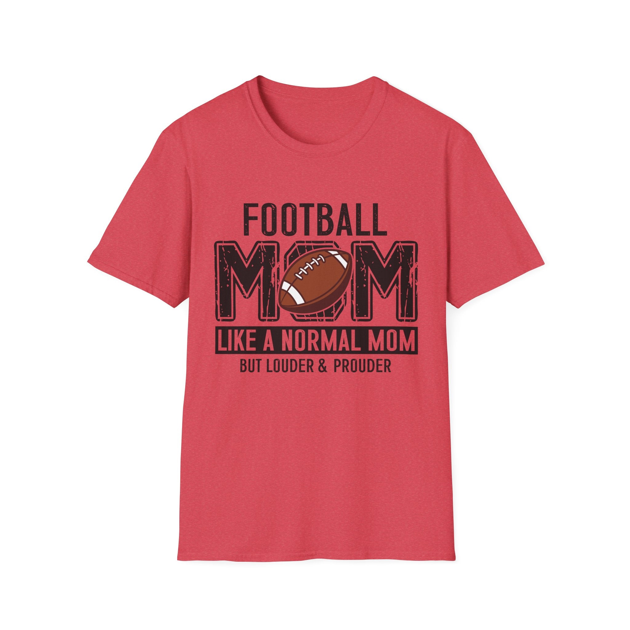 Football Mom T-Shirt — "Football Mom" Vintage Graphic Tee