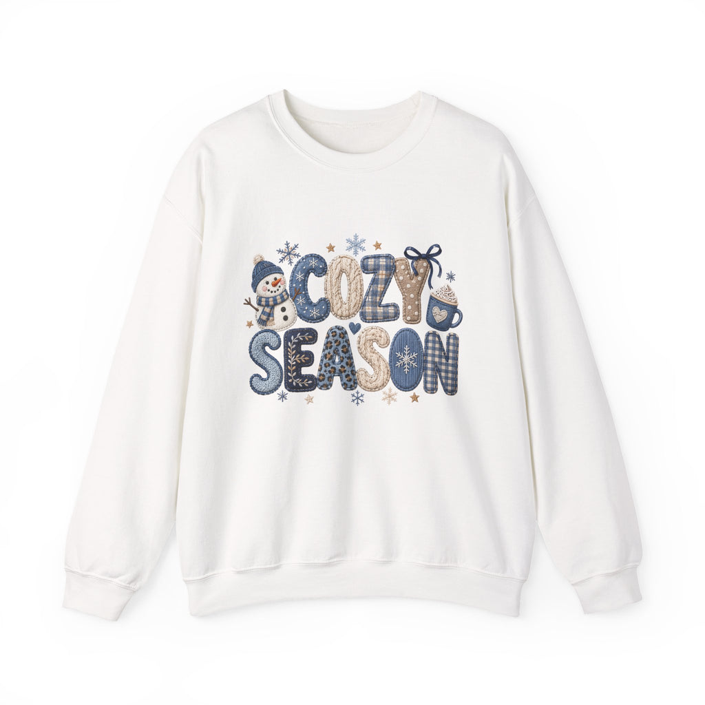 Cozy Season Sweatshirt — Winter Snowman Crewneck