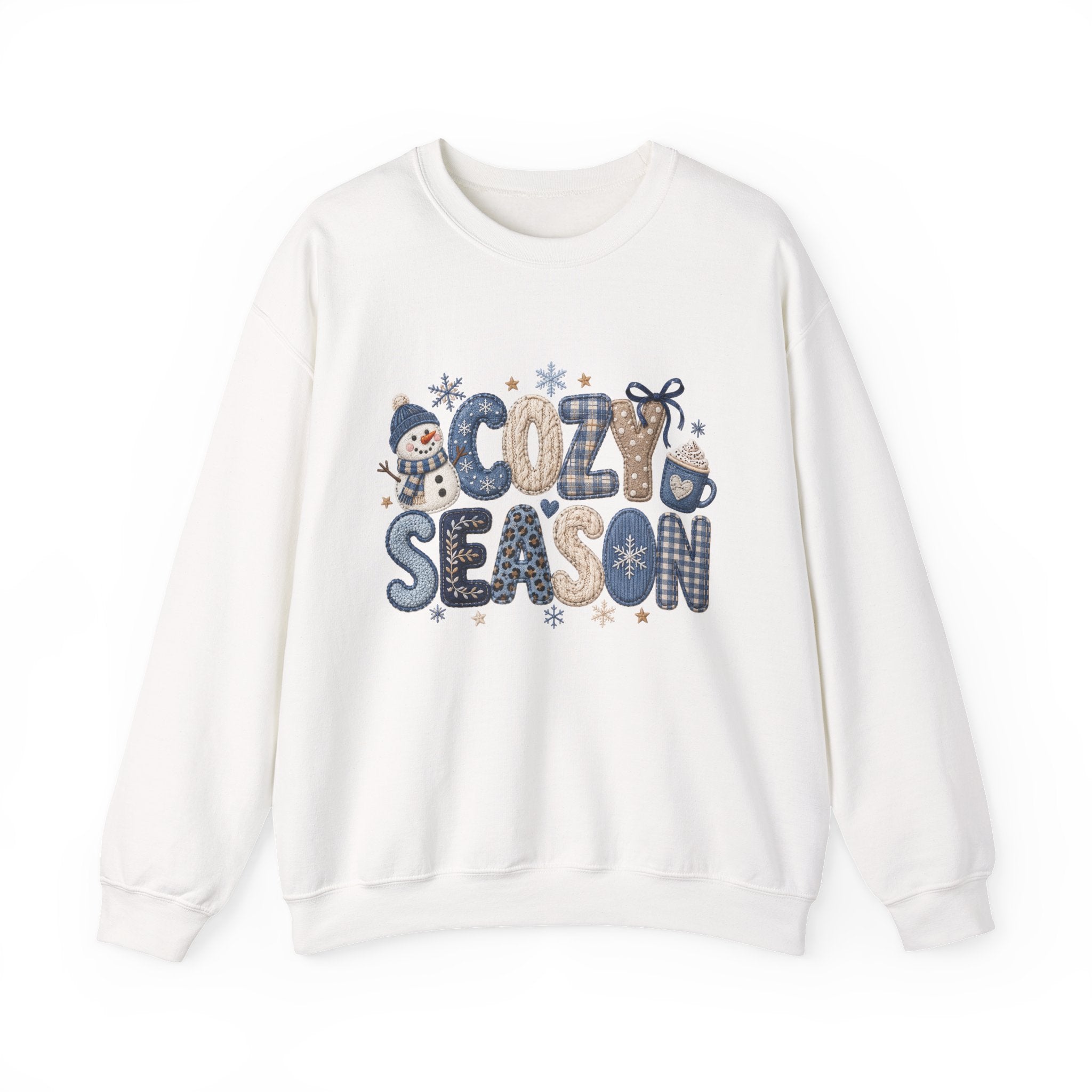 Cozy Season Sweatshirt — Winter Snowman Crewneck