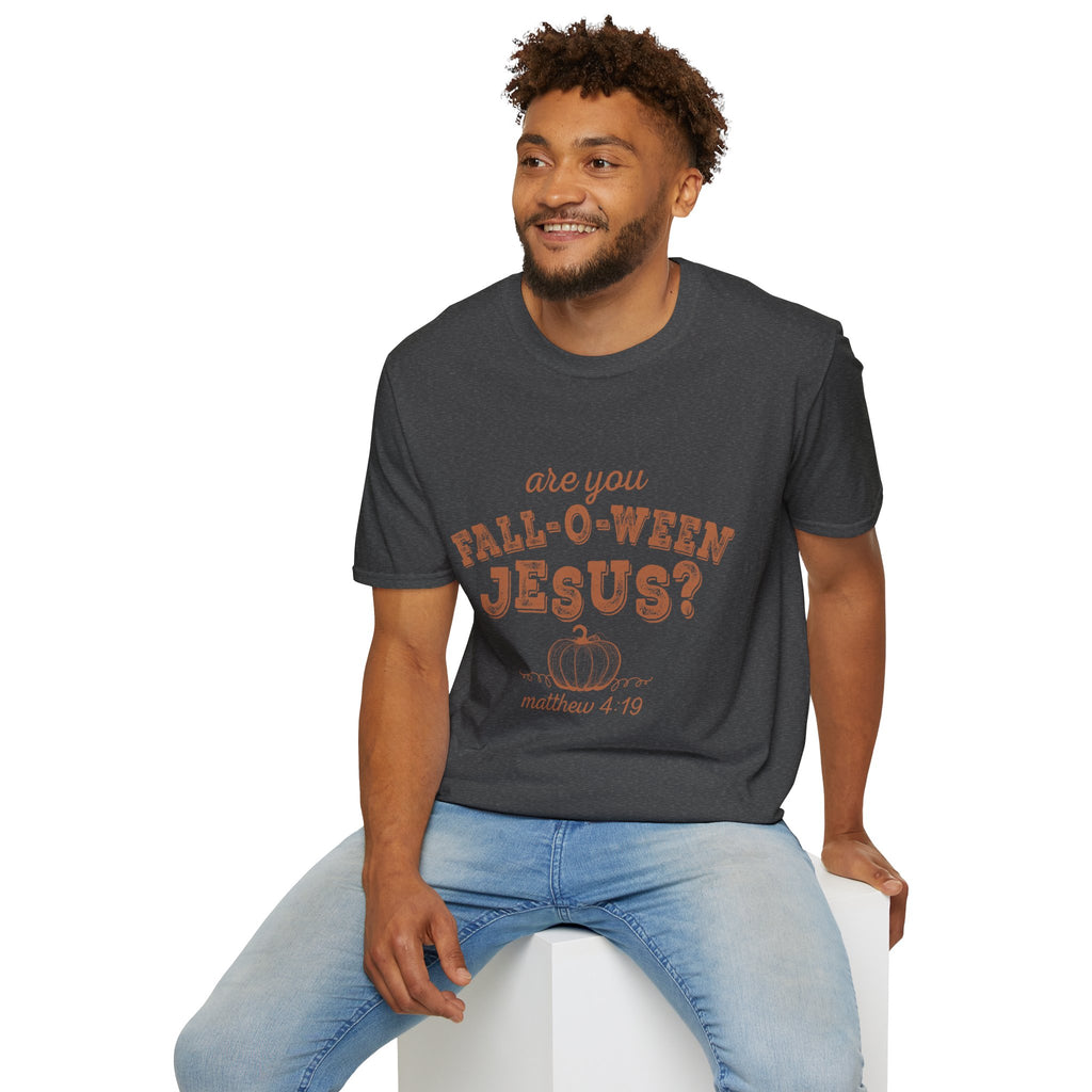 Fall-O-Ween Jesus T-Shirt – Are You Fall-O-Ween Jesus? Christian Pumpkin Tee