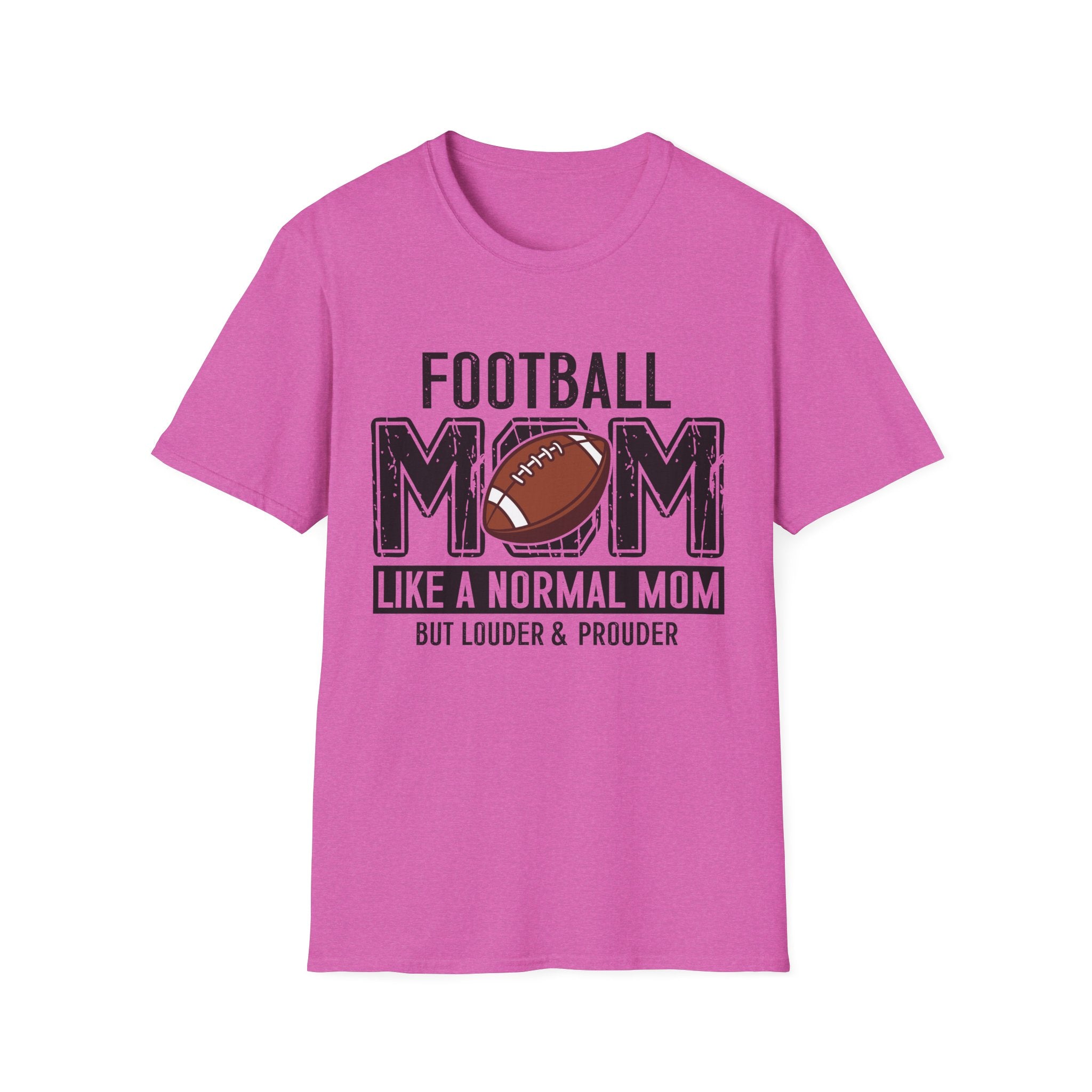 Football Mom T-Shirt — "Football Mom" Vintage Graphic Tee