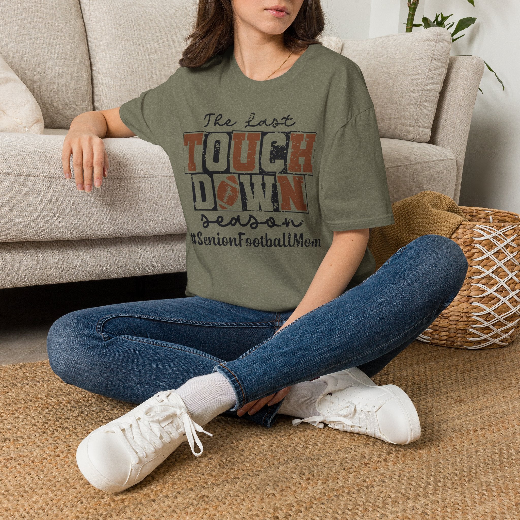 The Last Touchdown Football Mom T-Shirt