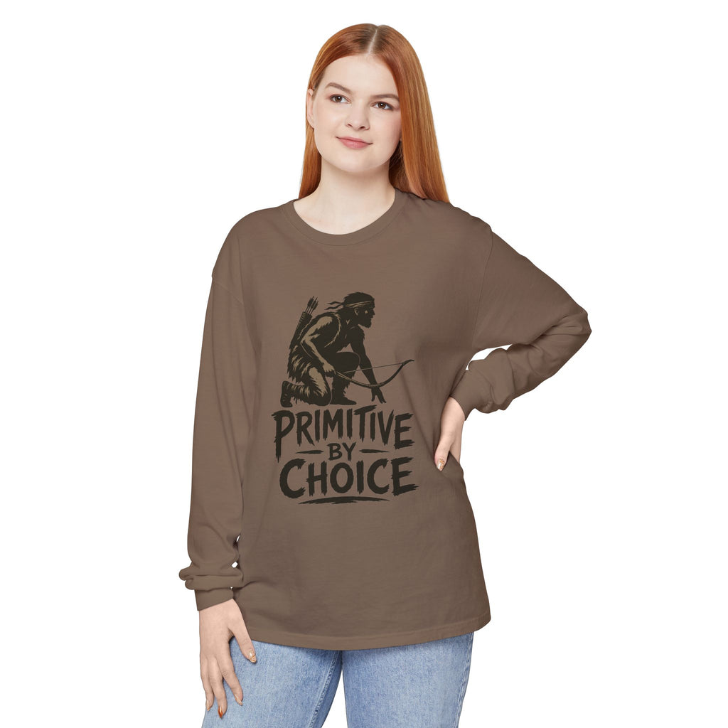 Comfort Colors Primitive by Choice Long Sleeve Tee