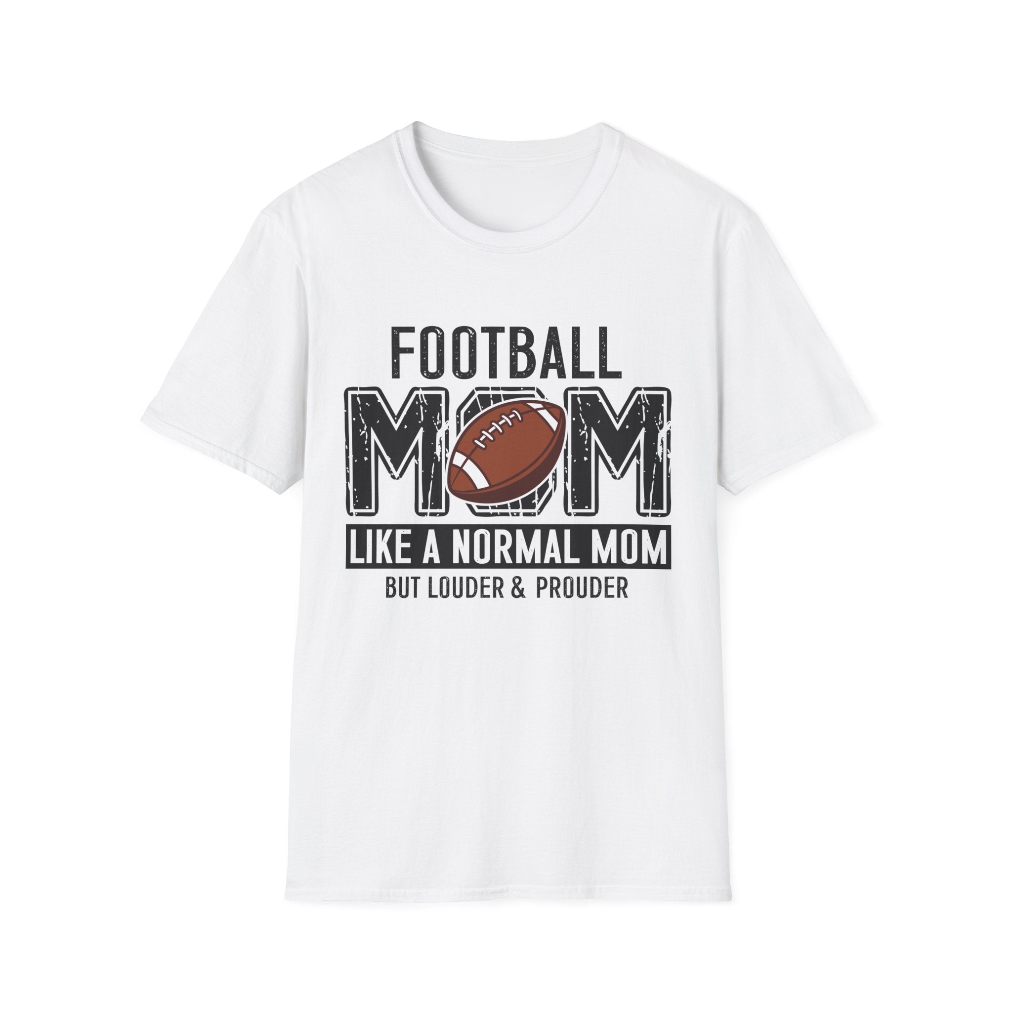Football Mom T-Shirt — "Football Mom" Vintage Graphic Tee
