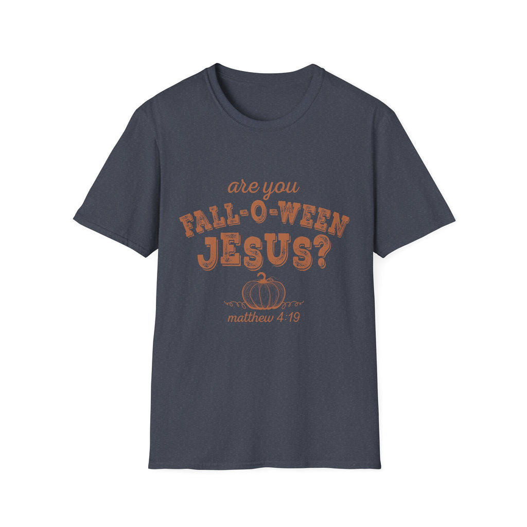 Fall-O-Ween Jesus T-Shirt – Are You Fall-O-Ween Jesus? Christian Pumpkin Tee