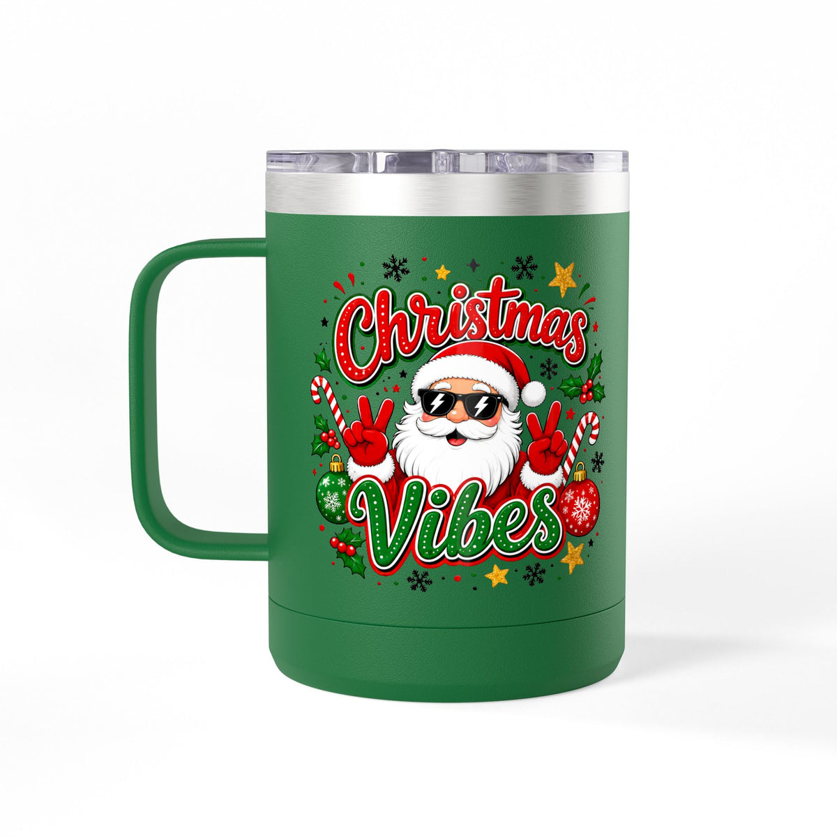 Christmas Vibes 15oz Tumbler Mug