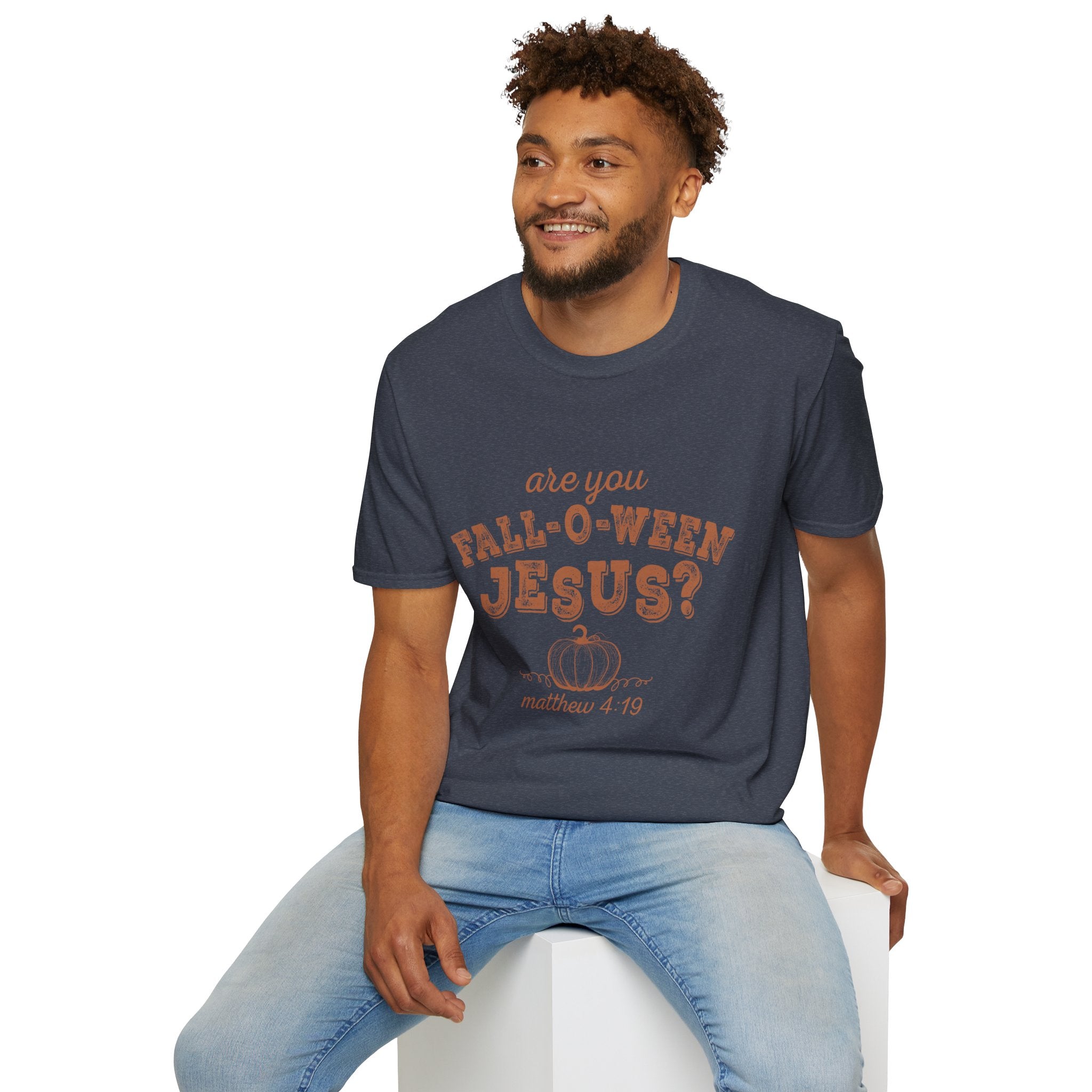 Fall-O-Ween Jesus T-Shirt – Are You Fall-O-Ween Jesus? Christian Pumpkin Tee