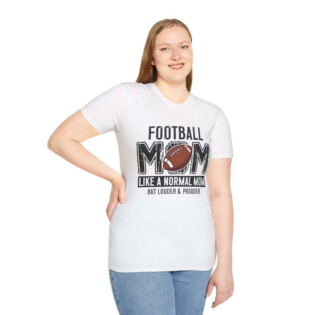 Football Mom T-Shirt | Graphic Football Mom Shirt Personalized