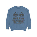 Comfort Colors Mushroom Graphic Sweatshirt — “It’s Dinner or a Eulogy” Vintage Botanical Crewneck