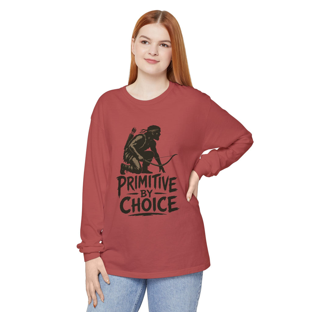 Comfort Colors Primitive by Choice Long Sleeve Tee