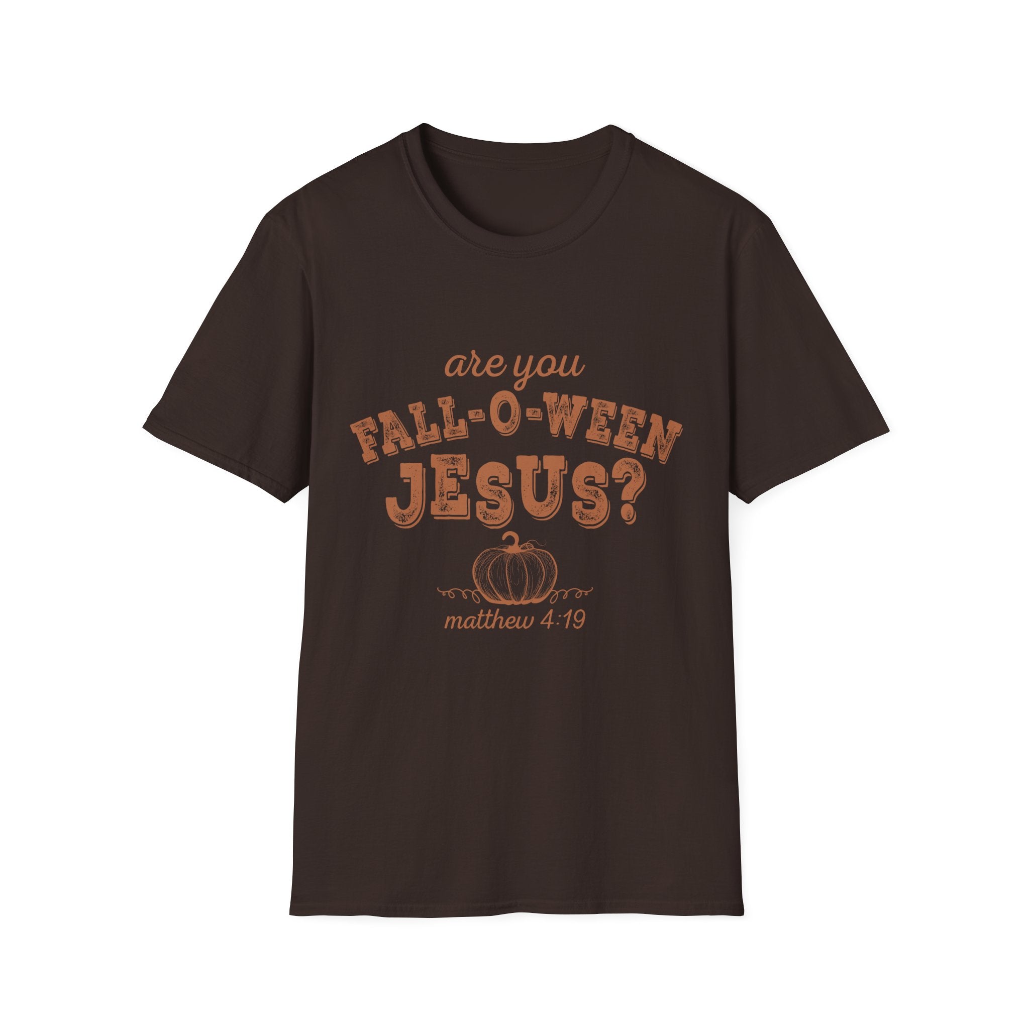 Fall-O-Ween Jesus T-Shirt – Are You Fall-O-Ween Jesus? Christian Pumpkin Tee