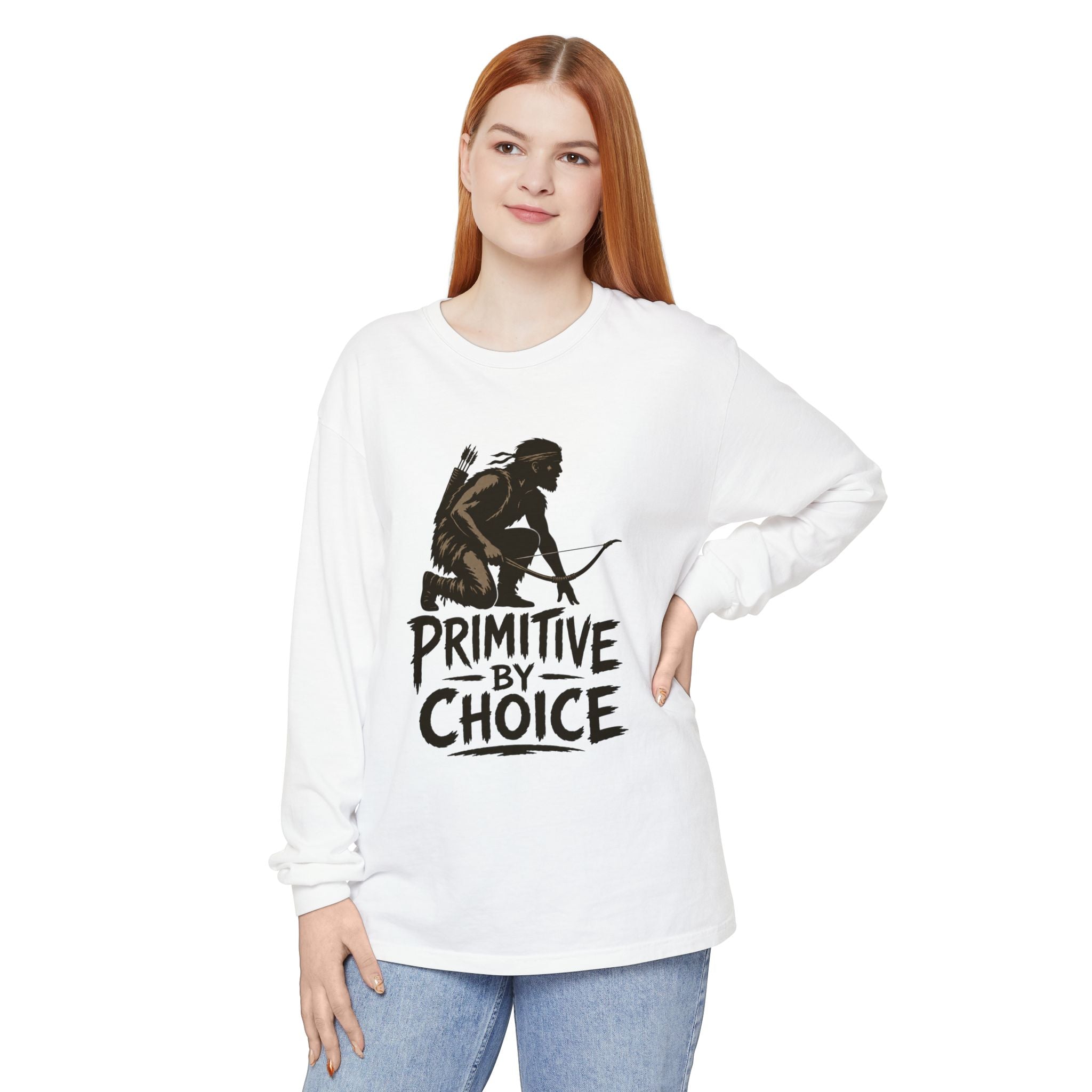 Comfort Colors Primitive by Choice Long Sleeve Tee