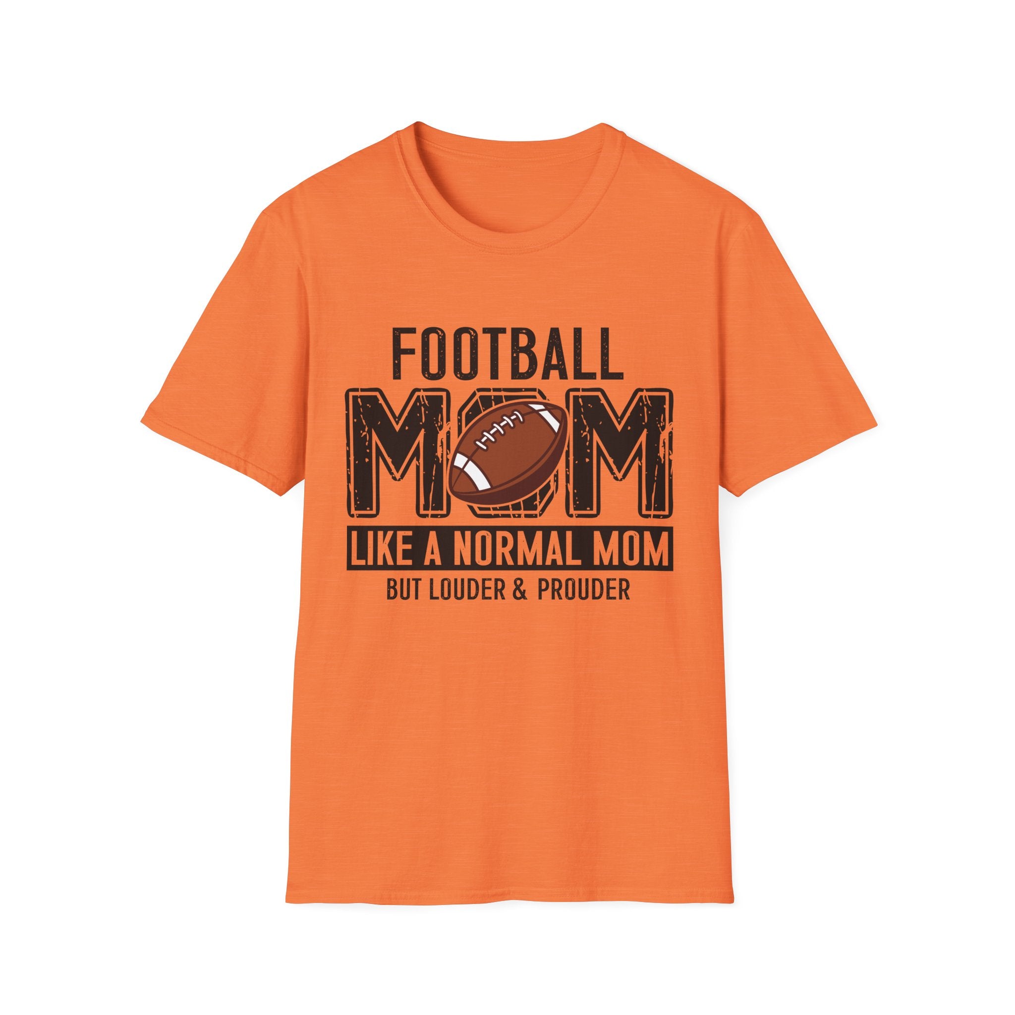 Football Mom T-Shirt — "Football Mom" Vintage Graphic Tee