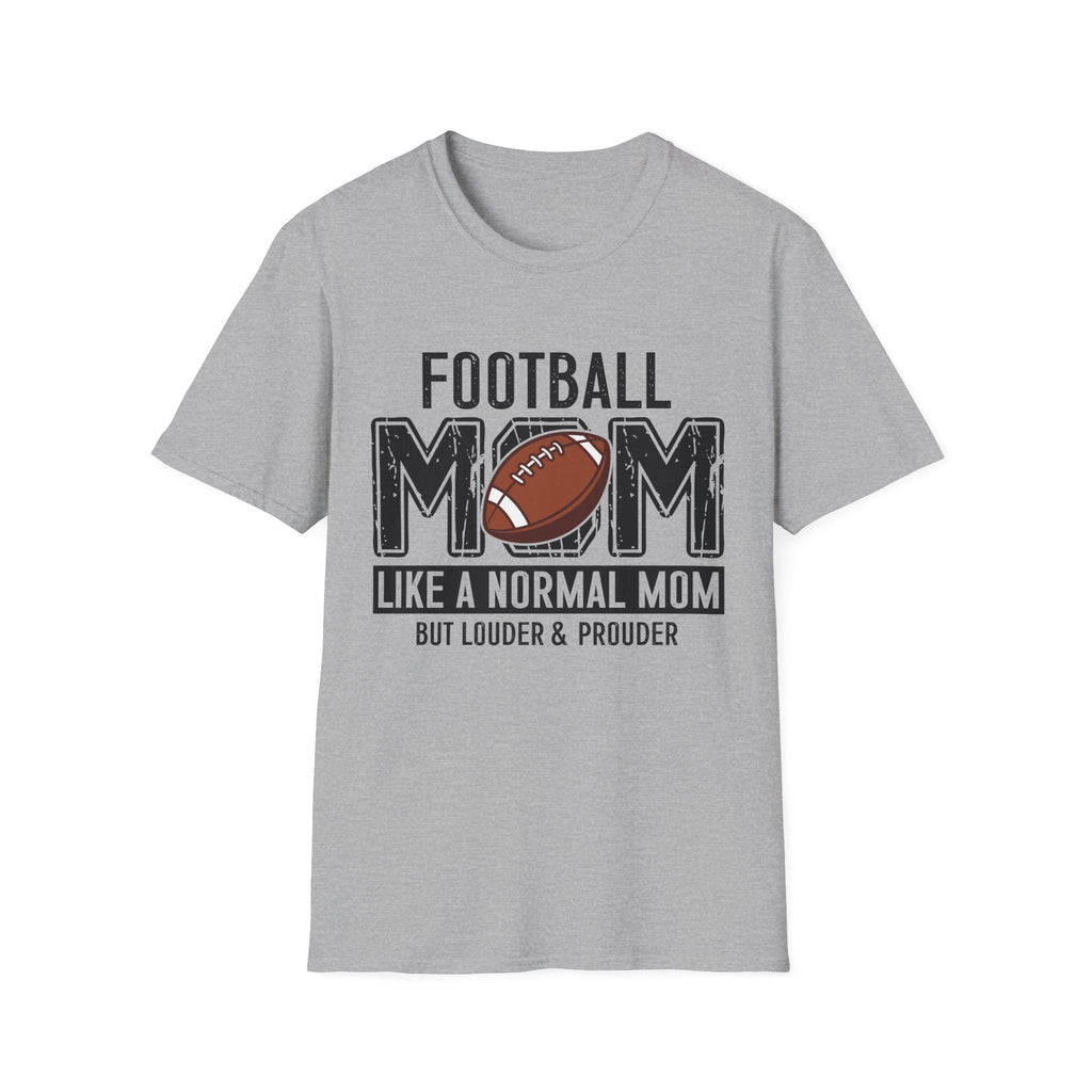 Football Mom T-Shirt — "Football Mom" Vintage Graphic Tee