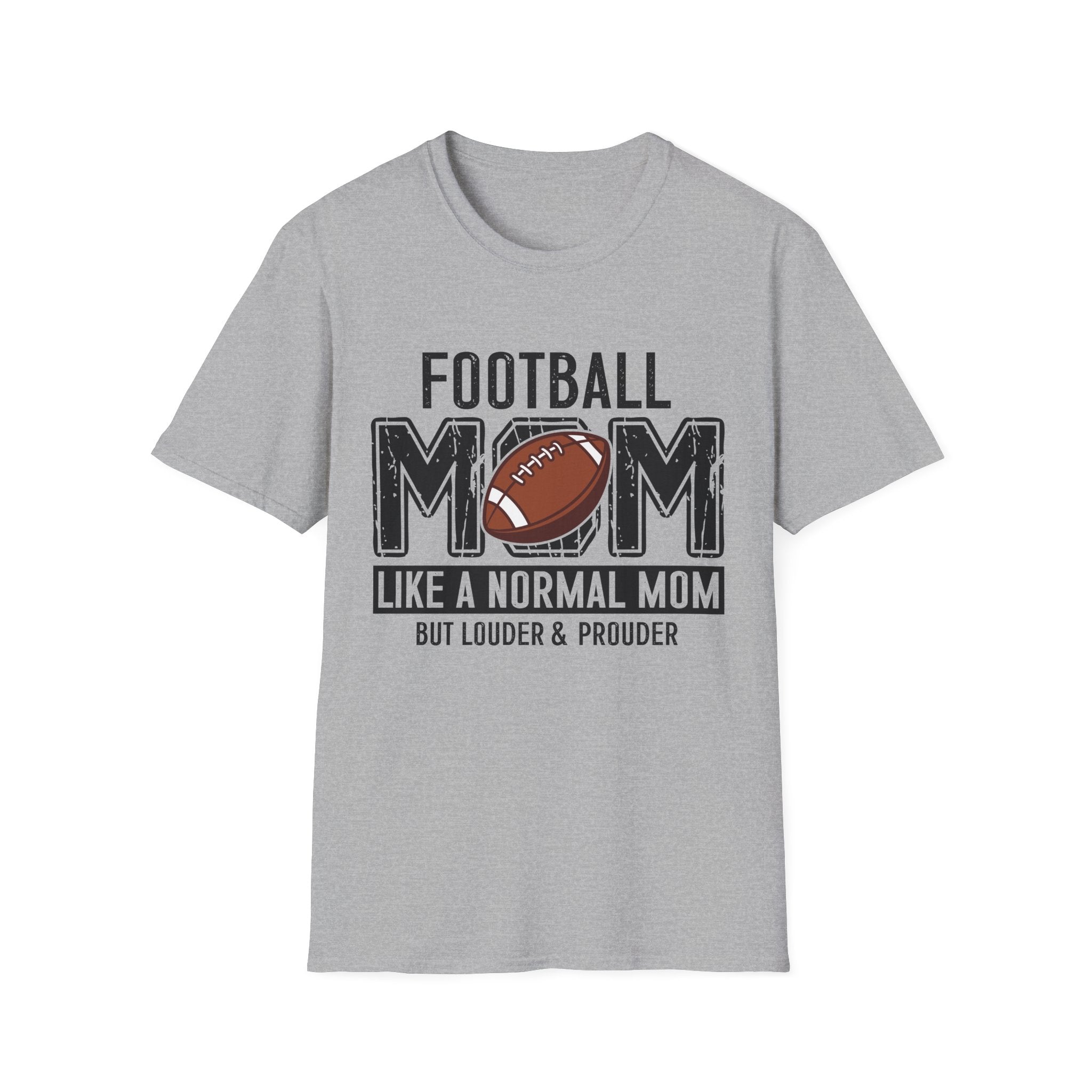 Football Mom T-Shirt — "Football Mom" Vintage Graphic Tee