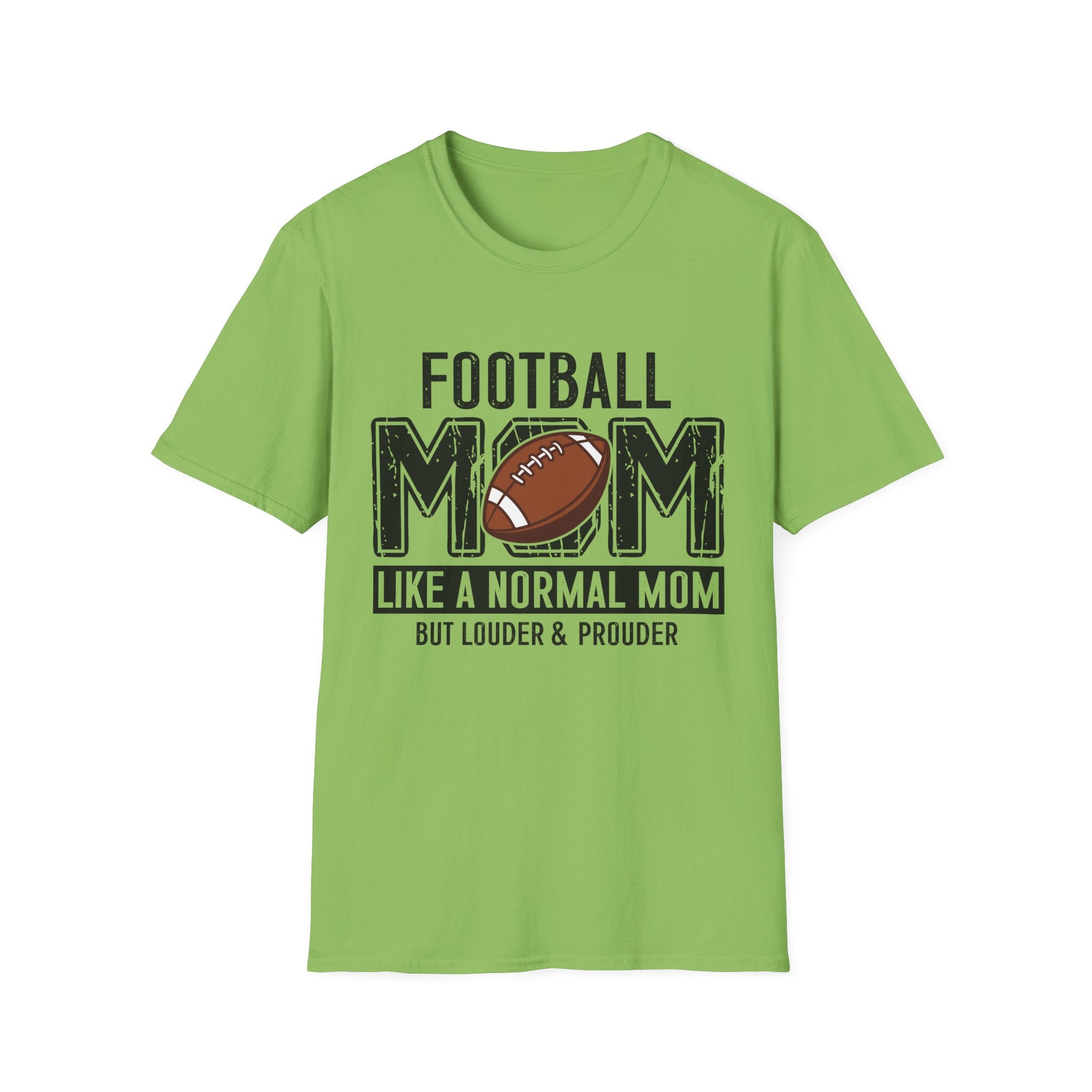Football Mom T-Shirt — "Football Mom" Vintage Graphic Tee