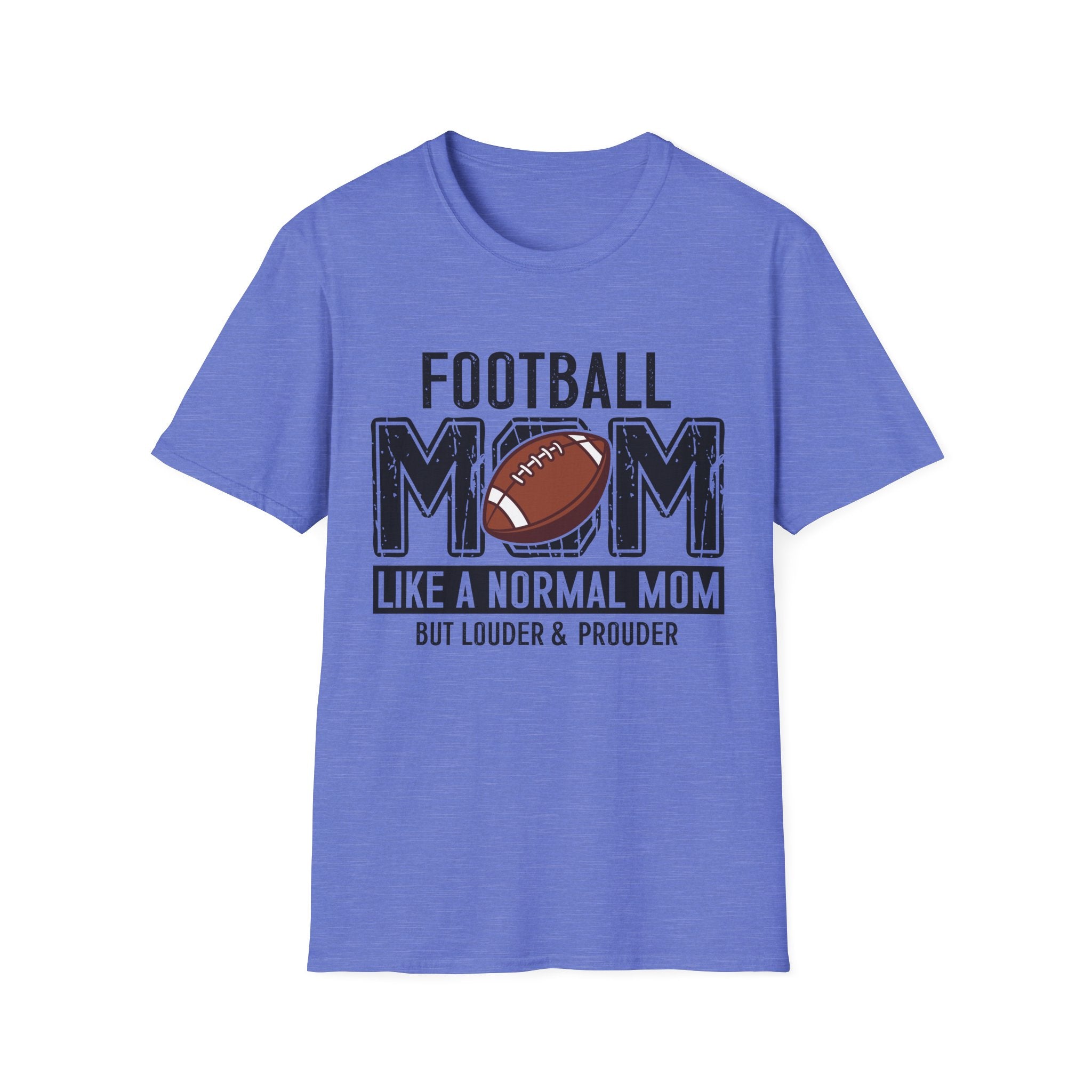 Football Mom T-Shirt — "Football Mom" Vintage Graphic Tee
