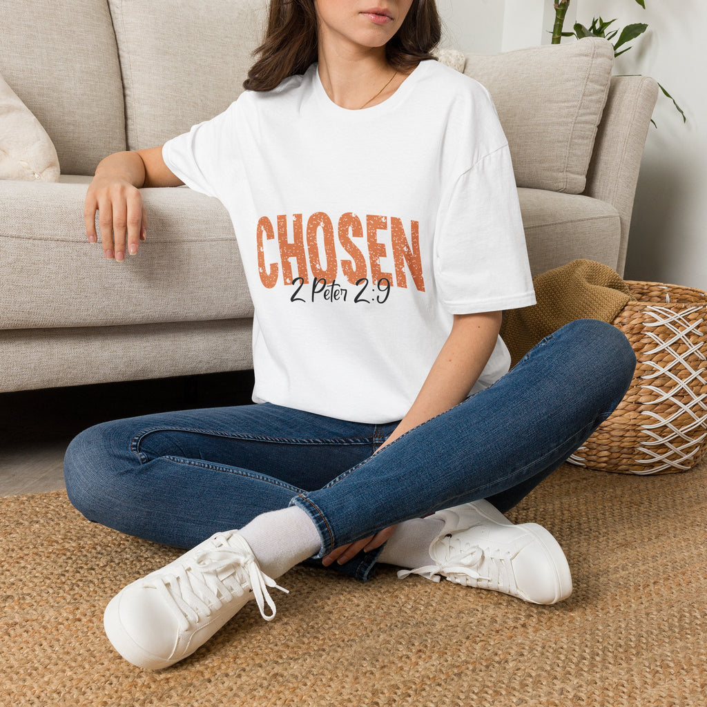 "CHOSEN" Bible Verse T‑Shirt (2 Peter 2:9) Inspirational Christian Tee