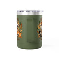 15oz Tumbler Mug — "Just a Girl Who Loves Pumpkin Spice" Autumn Raccoon Travel Cup