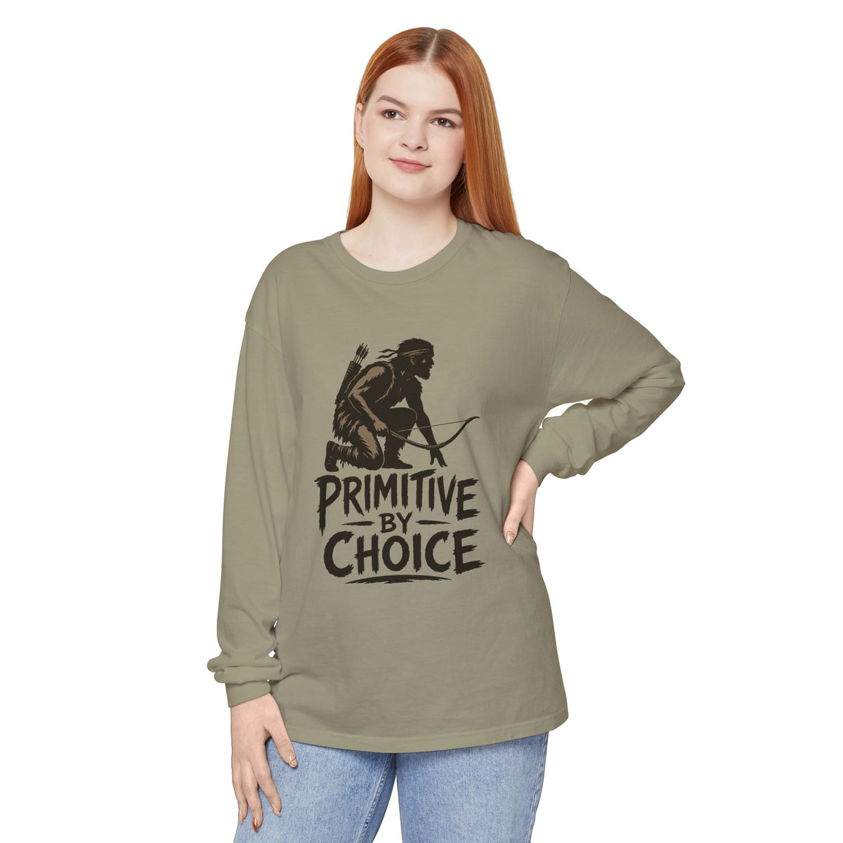 Comfort Colors Primitive by Choice Long Sleeve Tee