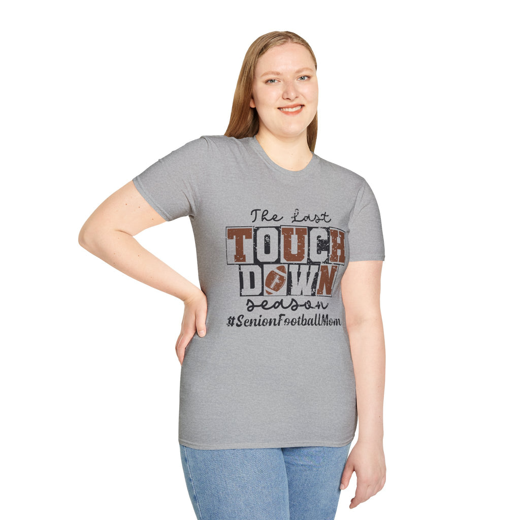 The Last Touchdown T-Shirt | Football Senior Mom Shirt Personalized