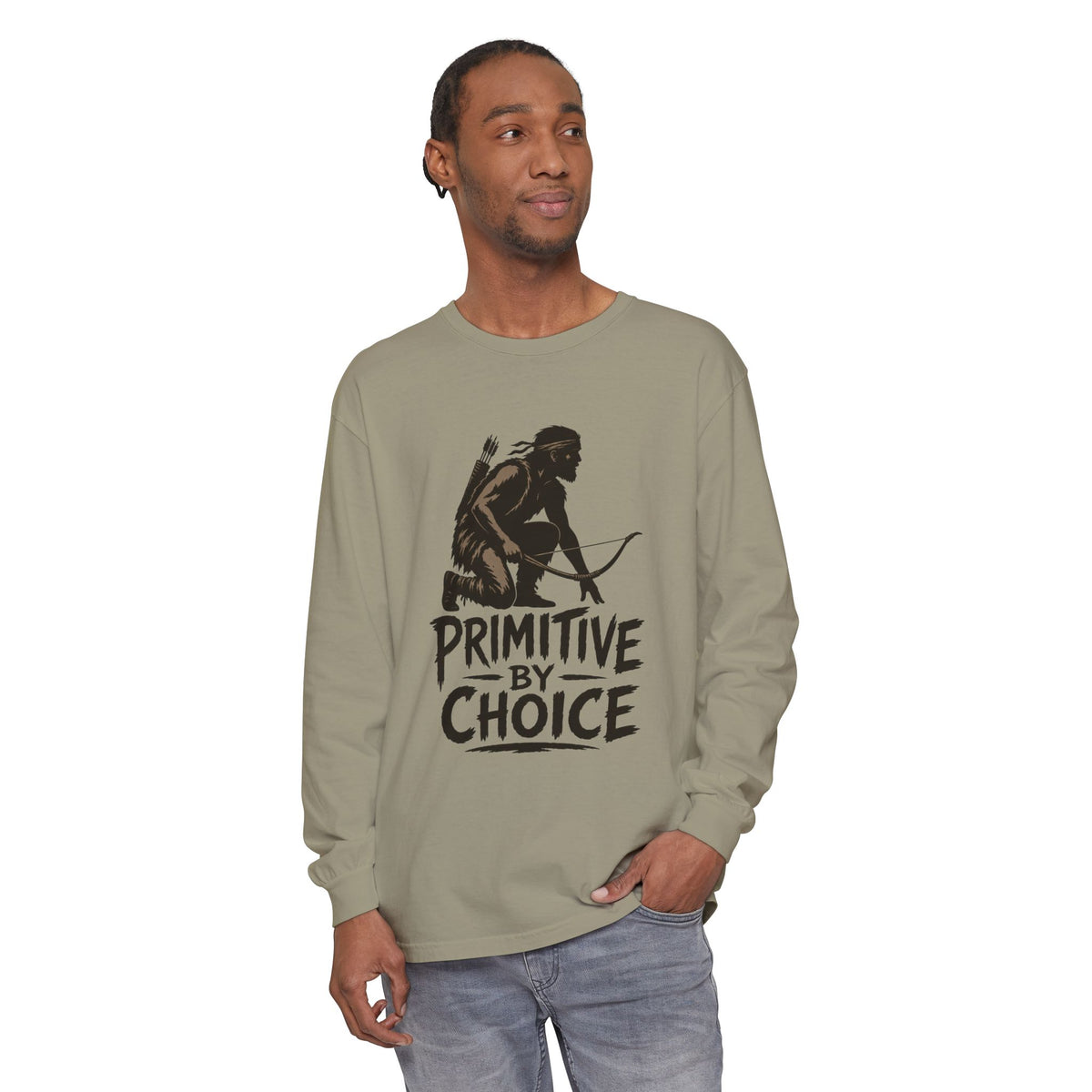 Comfort Colors Primitive by Choice Long Sleeve Tee