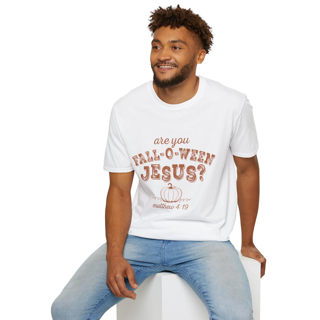 Fall-O-Ween Jesus T-Shirt – Are You Fall-O-Ween Jesus? Christian Pumpkin Tee