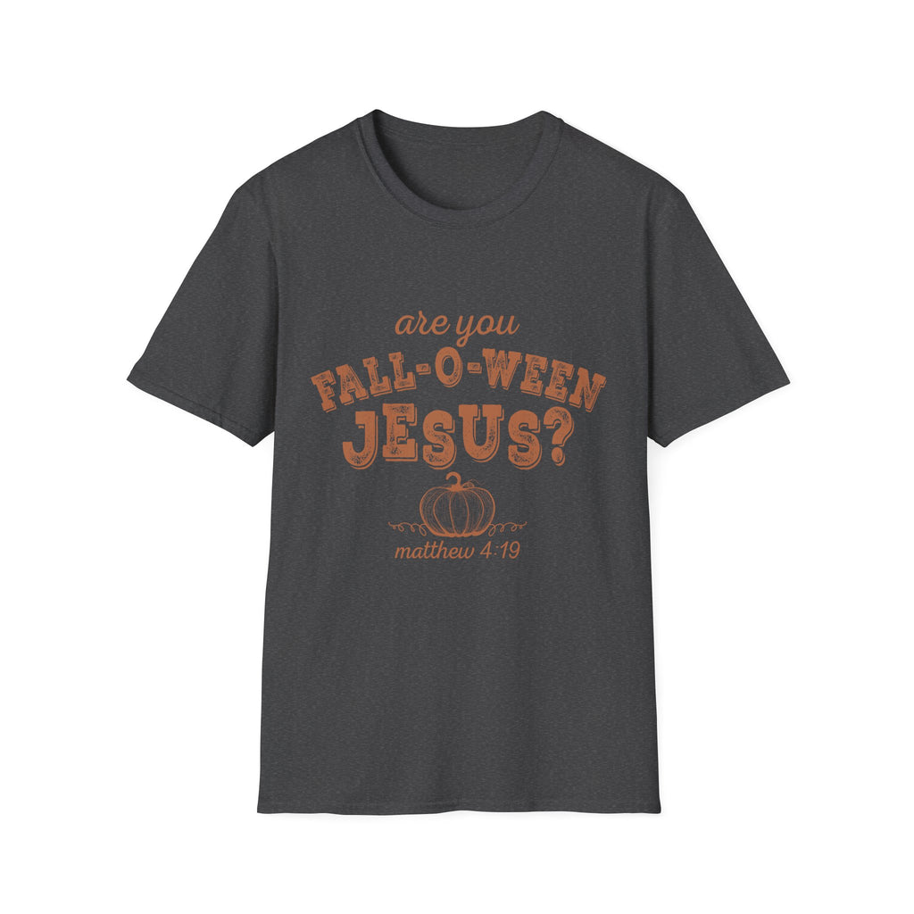 Fall-O-Ween Jesus T-Shirt – Are You Fall-O-Ween Jesus? Christian Pumpkin Tee