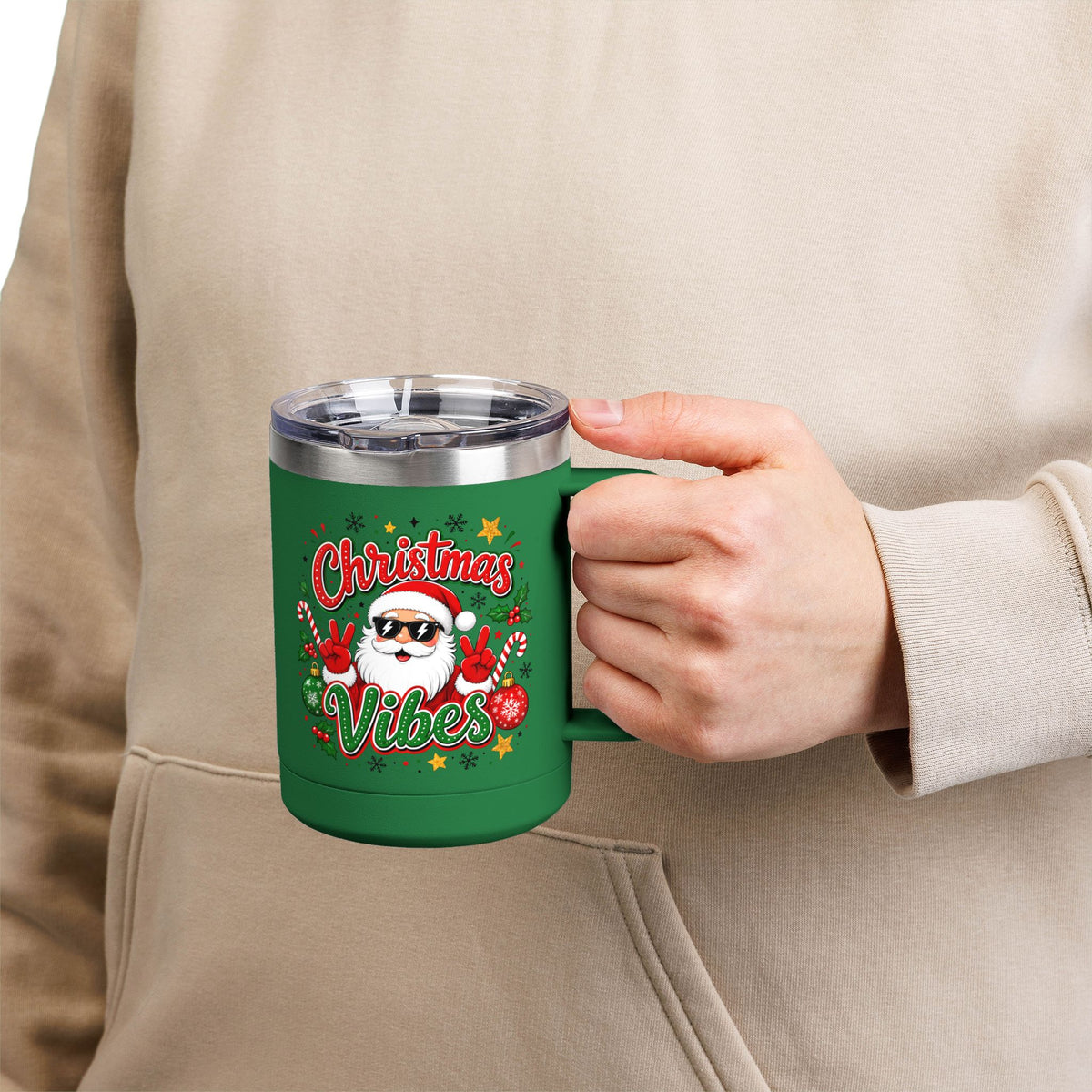 Christmas Vibes 15oz Tumbler Mug
