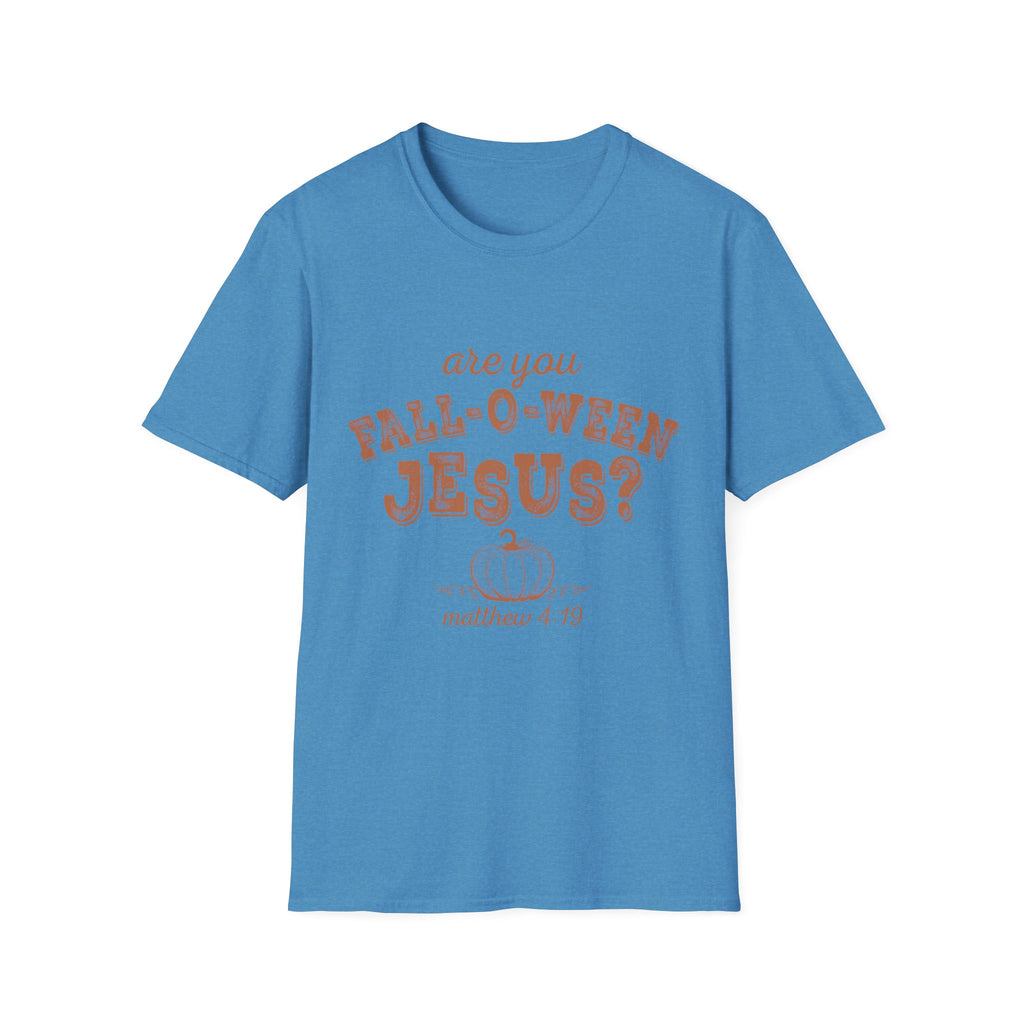 Fall-O-Ween Jesus T-Shirt – Are You Fall-O-Ween Jesus? Christian Pumpkin Tee